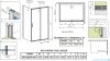 Radaway Premium Pro Black Kdj kabina 150x70cm prawa czarny mat/szkło przejrzyste 1015150-54-01R/1016070-54-01